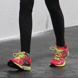 New Balance hot pink sneakers